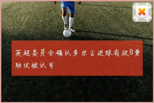 英超委员会确认多尔古进球有效B费助攻被认可